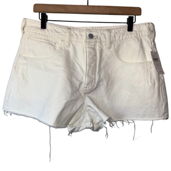 Anthropologie Pilcro “The Devon” White Denim Shorts NWT Size 31 - Picture 2 of 7
